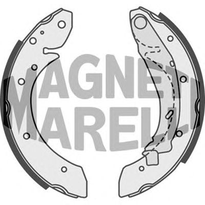 MAGNETI MARELLI 360219192208 -  Тормозные колодки